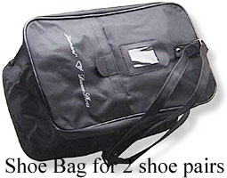 Shoe Bag (Black) for 2 pairs of shoes