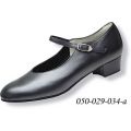 Dance Shoes Lady Court 050-029-034a F Block 2.8cm Black Leather
