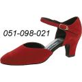 Dance Shoes Lady Tango 051-098-021 E� Tango 5.5cm Red Suede