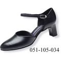 Dance Shoes Lady Trend 051-105-034 E� Heel 5cm Black Leather