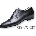 Dance Shoes Men Court 088-075-028 G 2.5cm Heel Black Leather