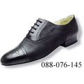 Dance Shoes Men Court 088-076-145 J 2.5cmHeel BlackLeatherNubuk