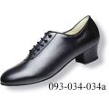 Lady Practice Shoe Regular Width Cuban 3.7cm Black Lamb Leather